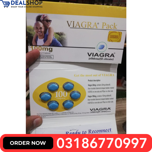 Viagra(sildenafil) 100MG Pack of 6Tab