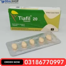 Tiafil Tadalafil 20mg Tablet