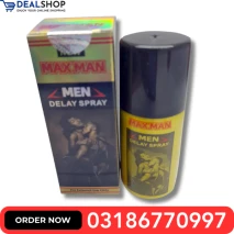 MAXMAN Effective Long-Lasting Delay Spray Yellow