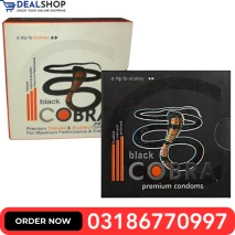 Black Cobra Premium Condoms