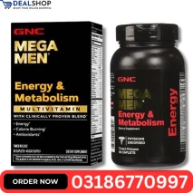 GNC Mega Men Energy & Metabolism Multivitamin, 90 Ct