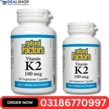 Natural Factors Vitamin K2 100mcg