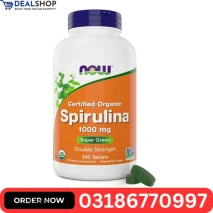 Organic Spirulina 1000mg Tablets